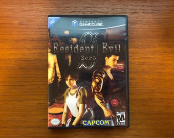 Replacement Case for Resident Evil Zero Nintendo GameCube