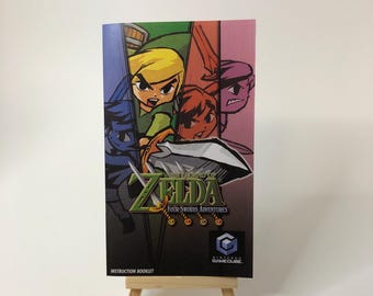 Replacement Manual for The Legend of Zelda Four Sword Adventure Nintendo GameCube
