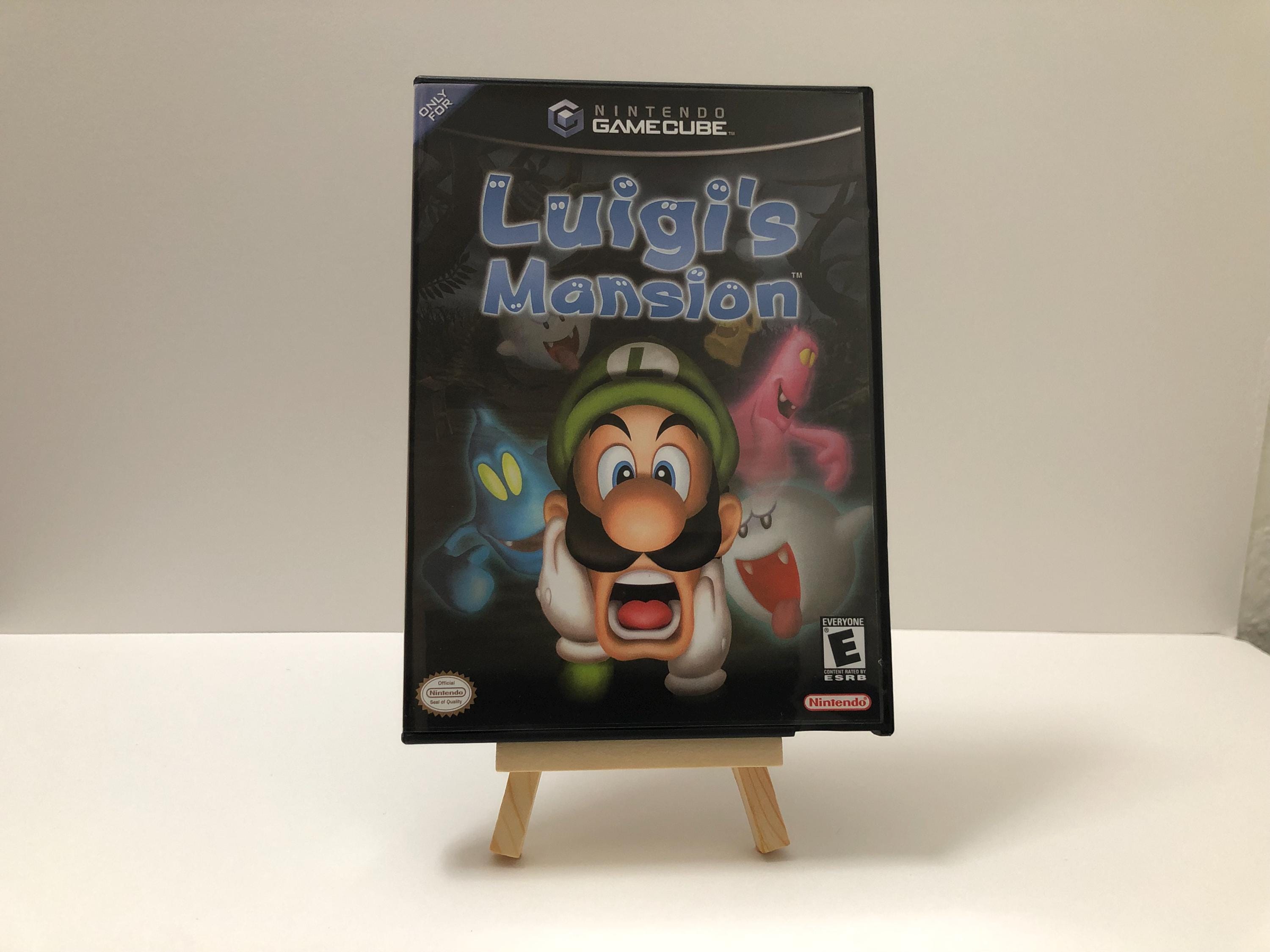 Replacement Case for Luigi's Mansion Nintendo GameCube