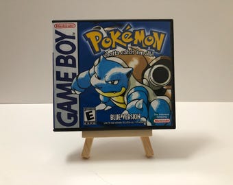 Replacement Case for Pokémon Blue Version | NTSC | Game Boy | GB