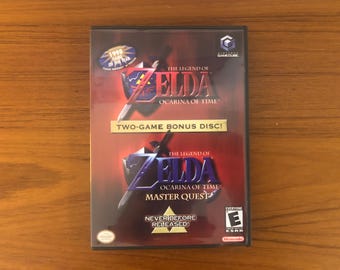 Replacement Case for The Legend of Zelda Ocarina/Master Quest Nintendo GameCube