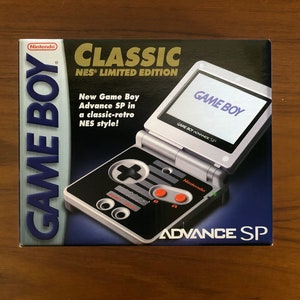 Replacement Box for Classic NES Nintendo Game Boy Advance SP Console
