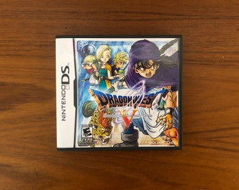 Replacement Case for Dragon Quest V Hand of the Heavenly Bride Nintendo DS