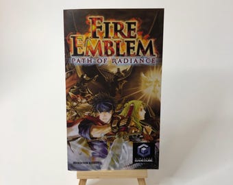 Replacement Manual for Fire Emblem Path of Radiance Nintendo GameCube