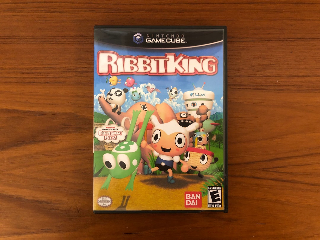 Rabbit King Nintendo Gamecube Empty Replacement Case - Etsy