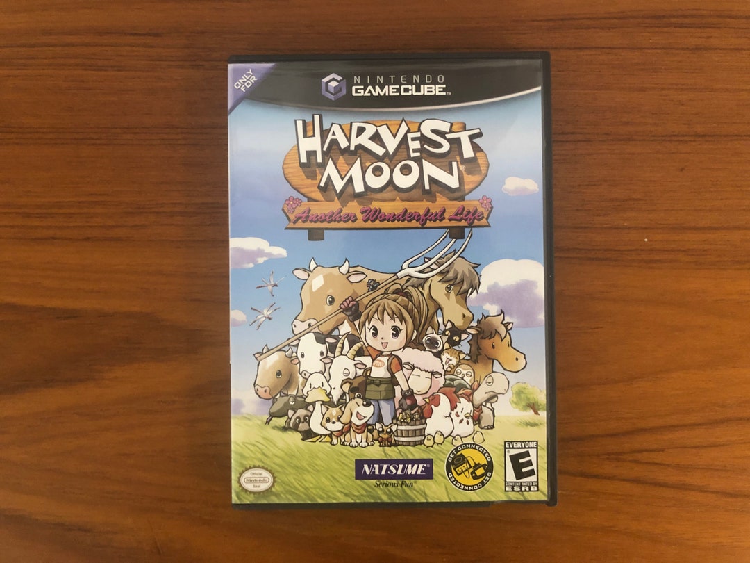 Replacement Case for Harvest Moon Another Wonderful Life Nintendo ...