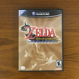 Custodia sostitutiva per The Legend of Zelda The Wind Waker / NTSC / Nintendo GameCube