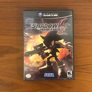 Capa de substituição para Shadow The Hedgehog Nintendo GameCube