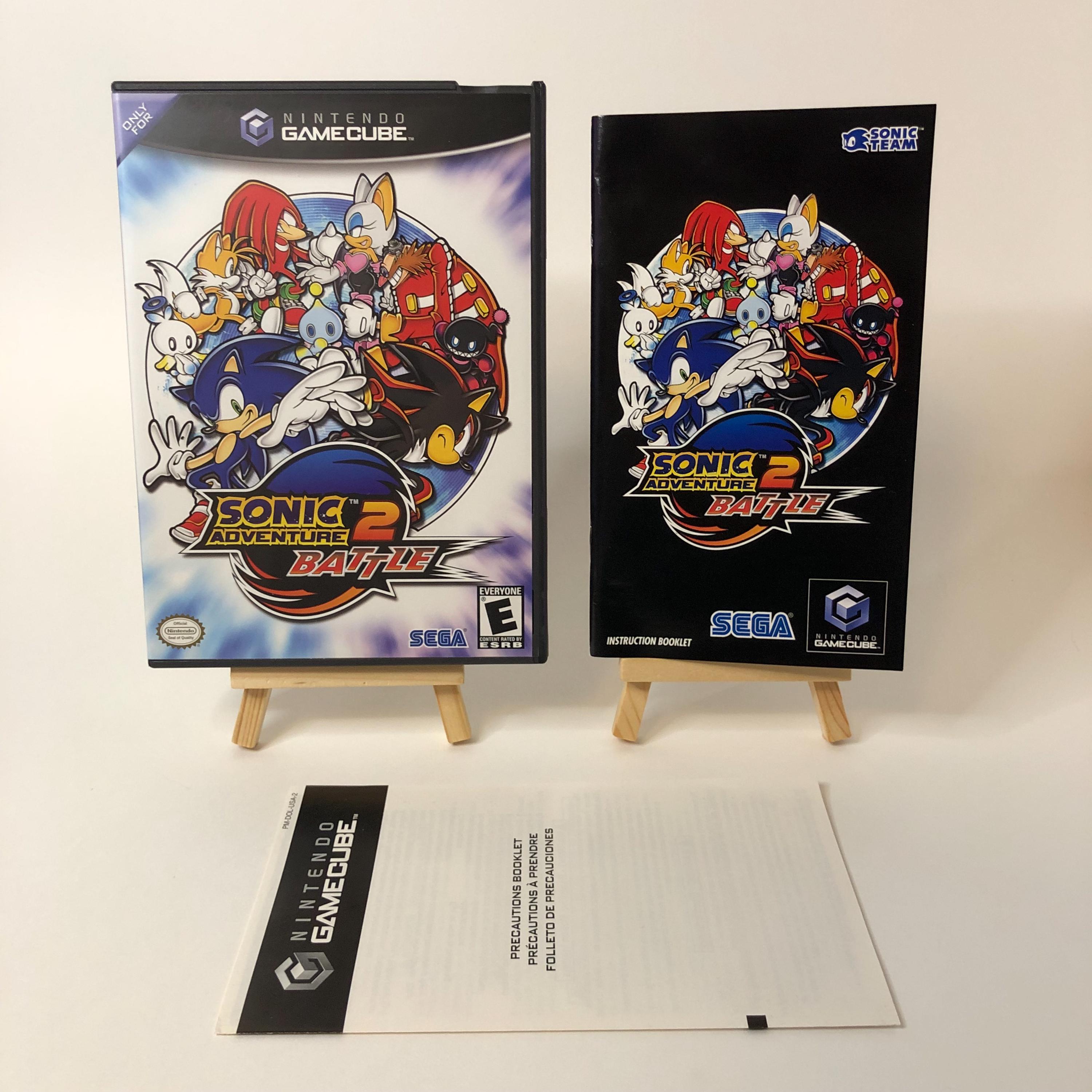 Affiche Promo Sonic Adventure 2 Battle – Sega Gamecube, Japon 2001, Format B2