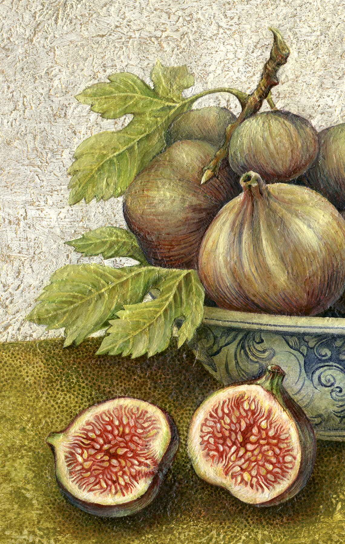 Fig Painting Print of My Original Artwork Fine Art Print Etsy