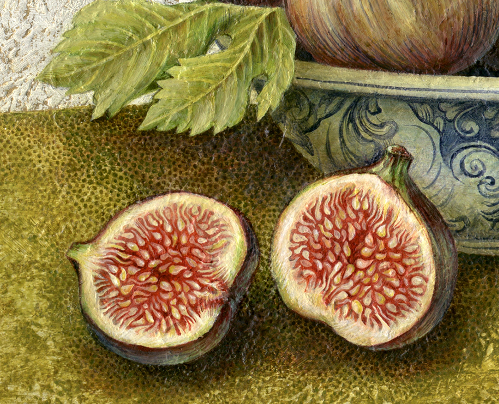 Fig Painting Print of My Original Artwork Fine Art Print Etsy