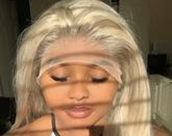 ice blonde wig