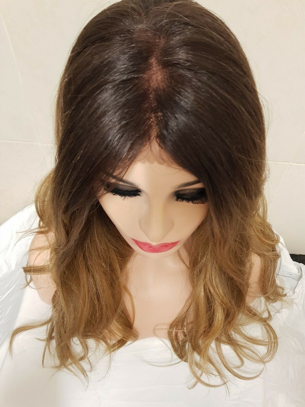 Jamie Light Brown Human Hair Blend Wig Silk Based Lace Front Etsy Jamie Light Brown Human Hair Blend Wig Silk Based Lace Front Etsy