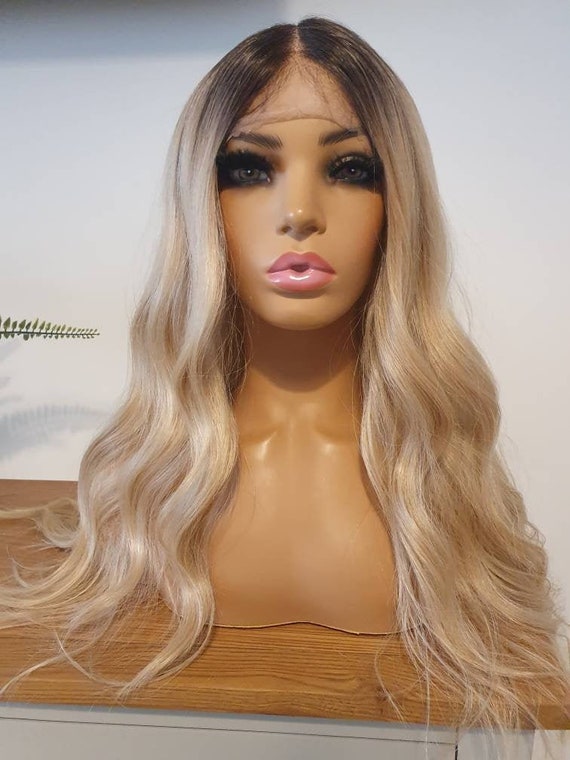 Rachel Dark Blonde 100% Human Hair Cosmetology Mannequin Head by