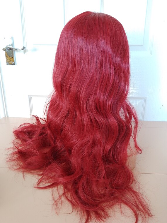 DIY LACE WIG RED COLOR WITH RIT CLOTHING DYE #boldhold 