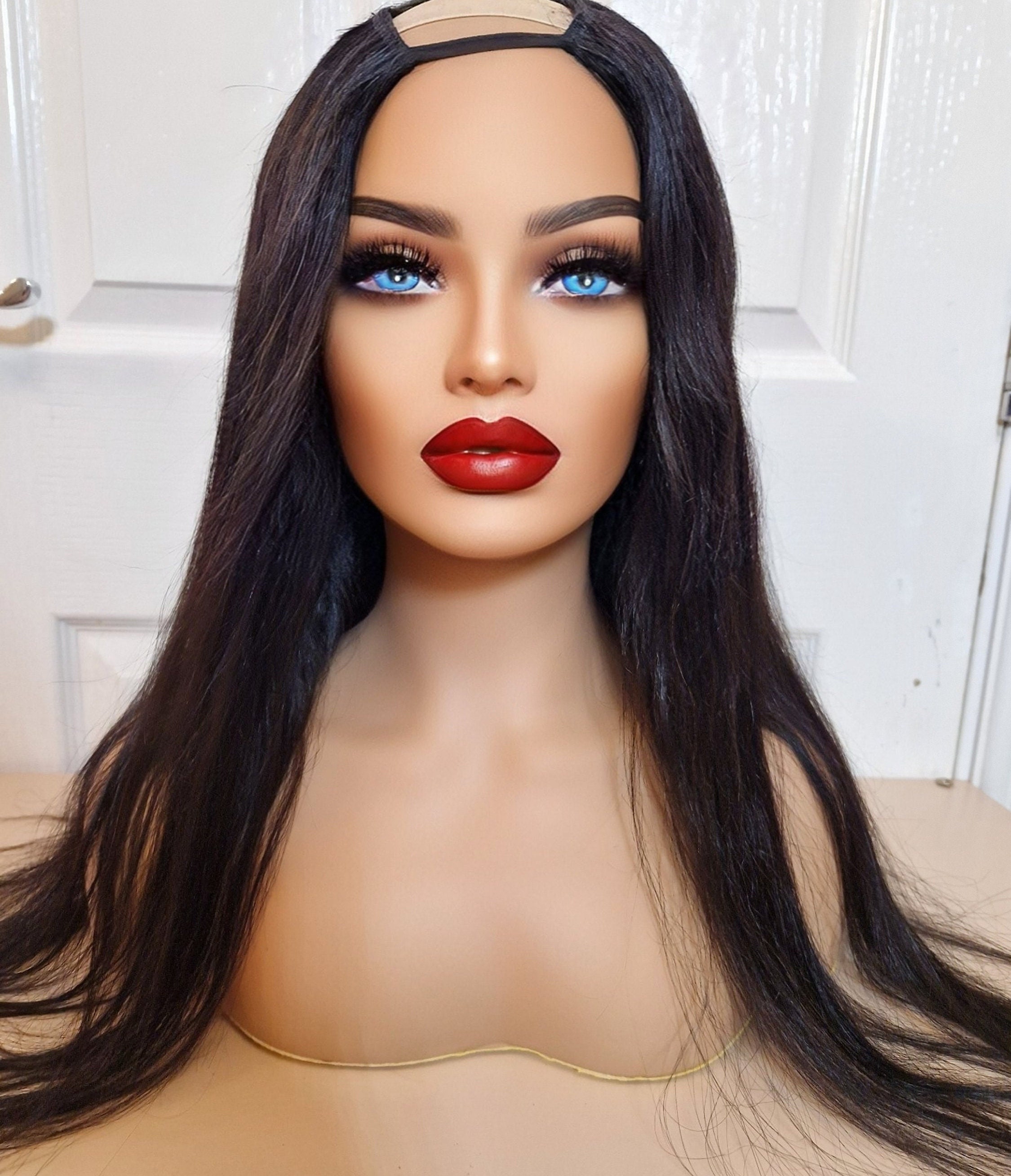 U-part Wig Cap – Left Side Partings – Handmade Wigs