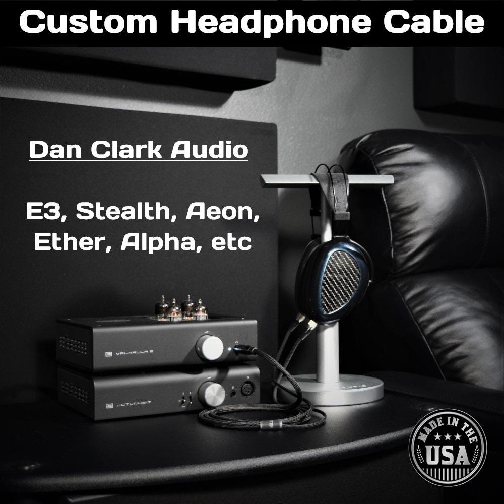 Mr. Speakers / Dan Clark Audio - Ether, Aeon, & Alpha Series - Headphone Cable
