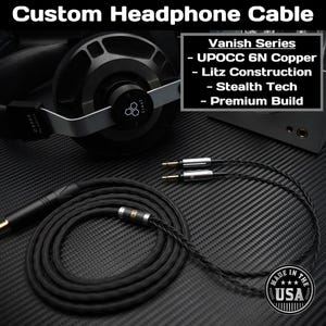 Vanish Final Premium Headphone Cable - UPOCC Litz 6N Pure Copper