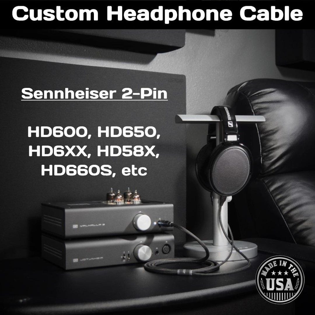 Sennheiser HD6XX, HD650, HD660, Etc - Headphone Cable - Etsy
