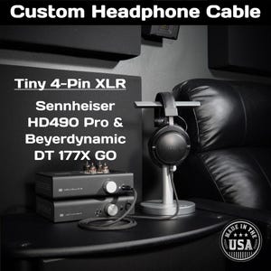 Sennheiser HD490 Pro / Drop - Beyerdynamic DT 177X GO - Headphone Cable