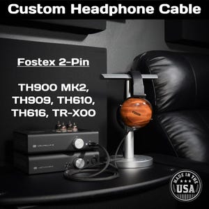 Fostex TH900 Mk2 / TH909 / TH610 / TR-X00 - Headphone Cable
