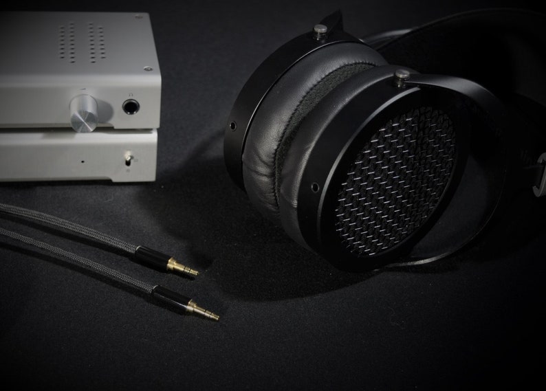 Hifiman Sundara / Ananda / Arya / DEVA PRO / etc & Denon D9200 / D7200 / D5200 / etc - Narrow Dual 3.5mm - Thumbnail 2