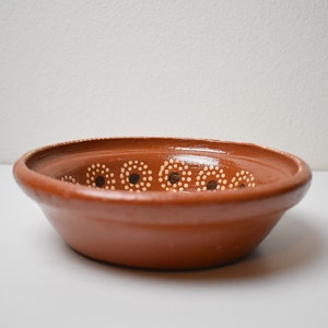 Mexican bowl - handmade - terracota/ barro