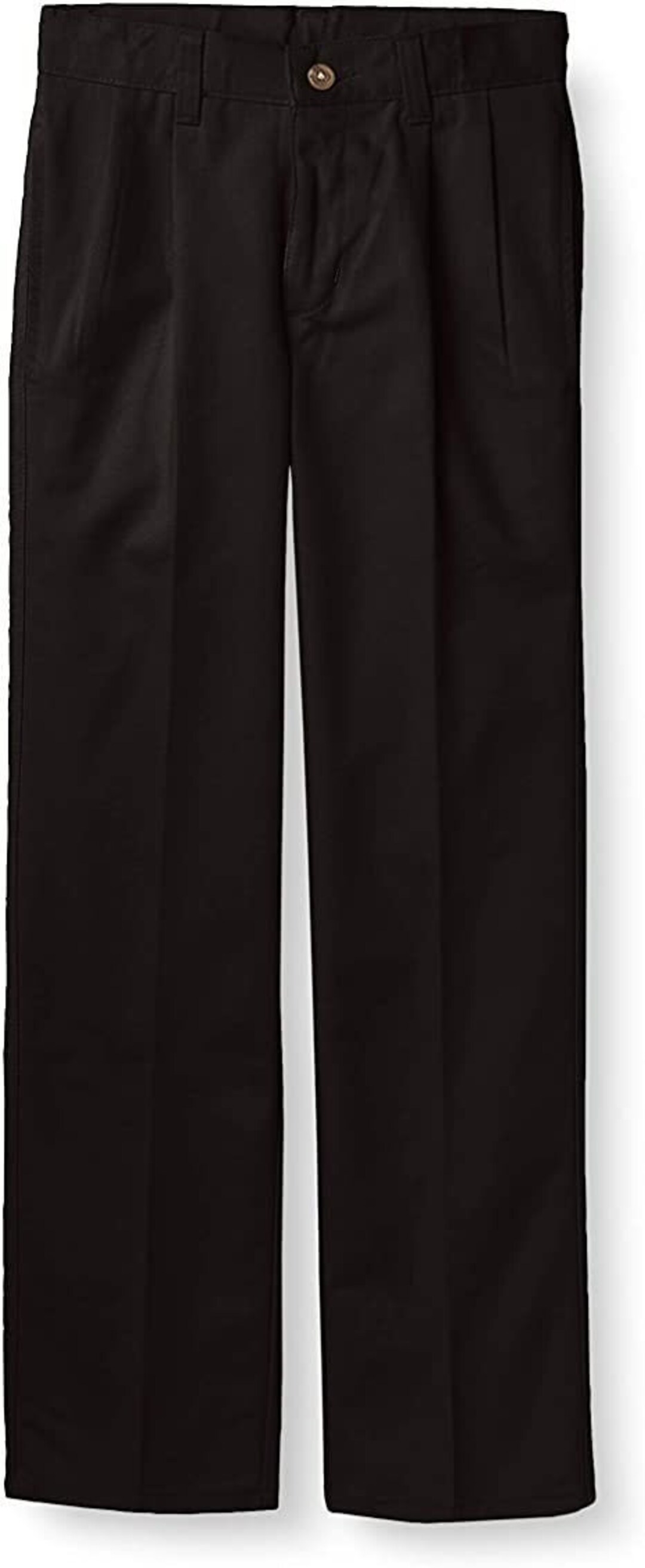 New Chaps Boys' School Uniform Pleated Black Twill Pant 8 Etsy