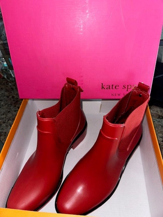 New Kate Spade New York Women's Rain Boots 8/9 - Etsy