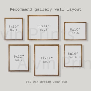 Vintage Gallery Wall Mailed Fine Art French Country Art Wall Decor for ...