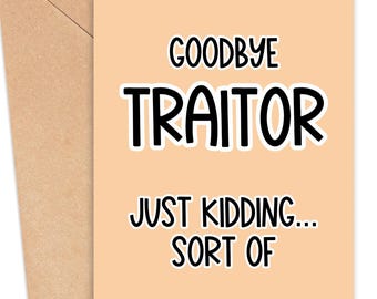 Funny New Job Card, Farewell Coworker Card Goodbye Colleague Card, Job Promotion Card, We Will Miss You Coworker Card, Next Chapter Card