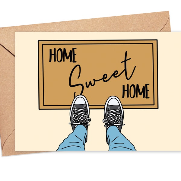 Funny New Home Card, New Condo Card, New Apartment Card, Funny Moving Card, Home Sweet Home Card, Housewarming Card, Gift For New Homeowners