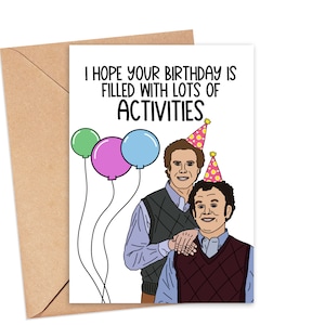 Afdrukbare verjaardagskaart stiefbroers, grappig cadeau voor hem, verjaardagskaart voor vriend, verjaardagskaart stiefbroers, grappige verjaardagskaart, komedie