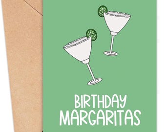 Tarjeta de cumpleaños divertida para imprimir, tarjeta de cumpleaños número 30, tarjeta de cumpleaños de Margarita, tarjeta de cumpleaños para imprimir, tarjeta de cumpleaños para esposo, esposa y amigo