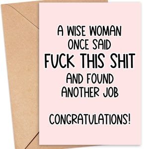 Tarjeta de despedida imprimible para mejor amiga del trabajo, para compañero o jefe, regalo divertido de despedida, tarjeta imprimible para nuevo trabajo, tarjeta de despedida para compañero de trabajo