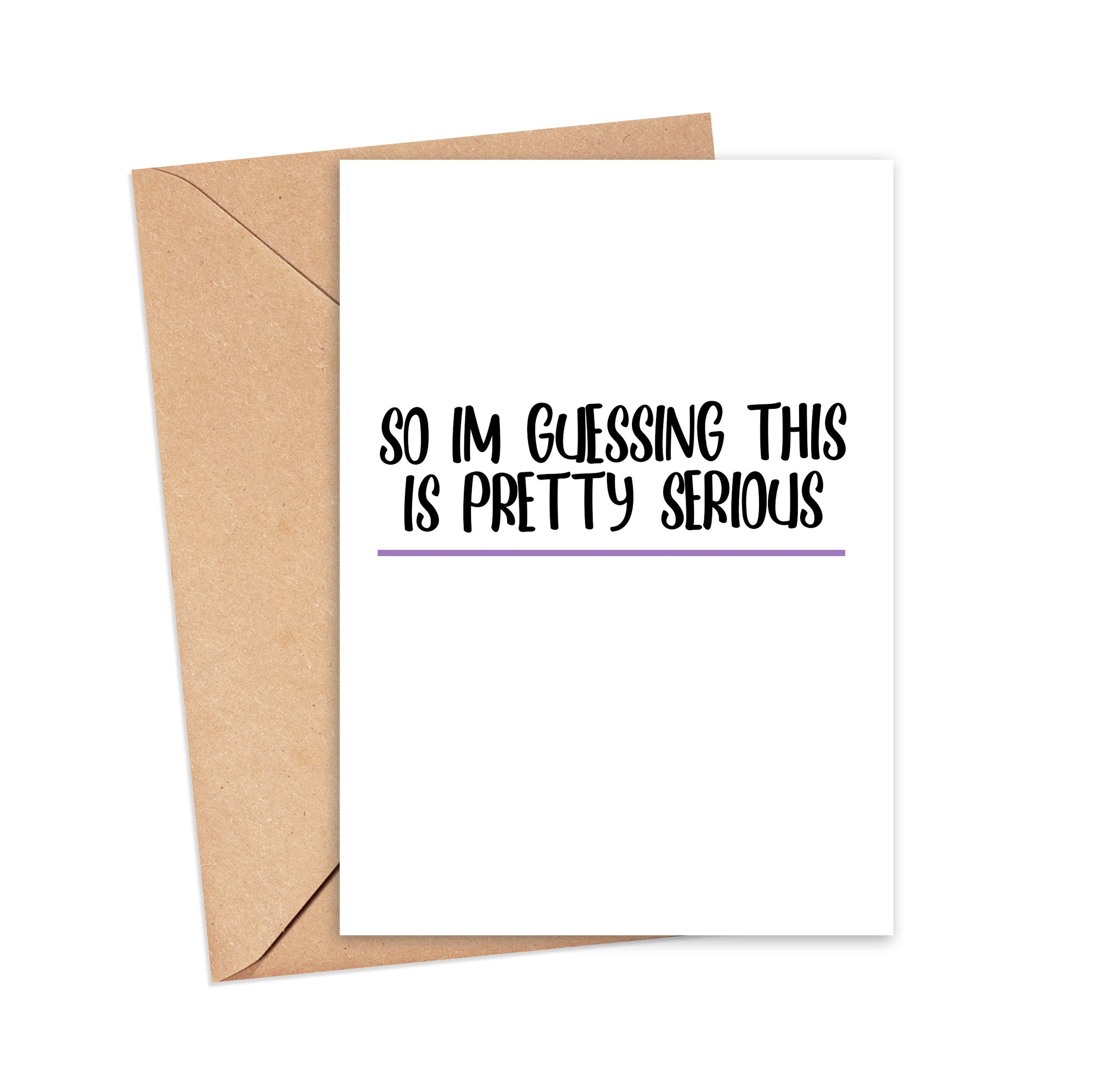 Funny Bridal Shower Card Funny Engagement Card for Best - Etsy