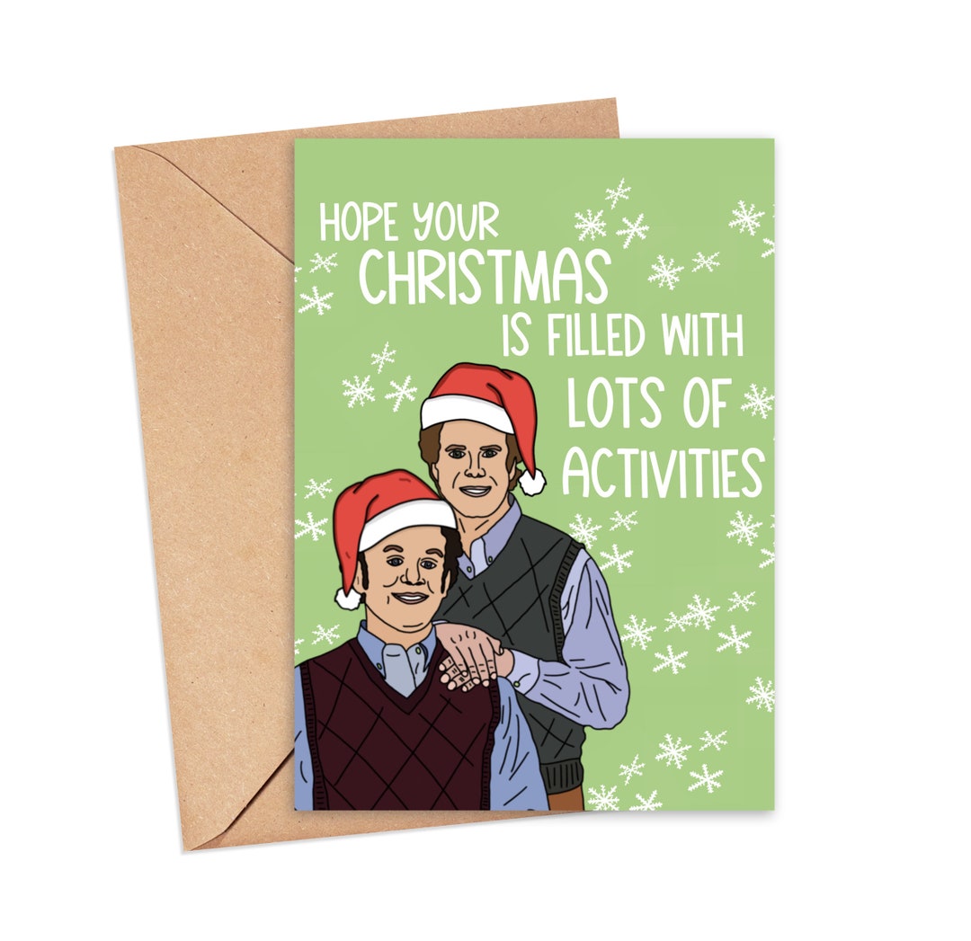 Step Brothers Christmas Card 