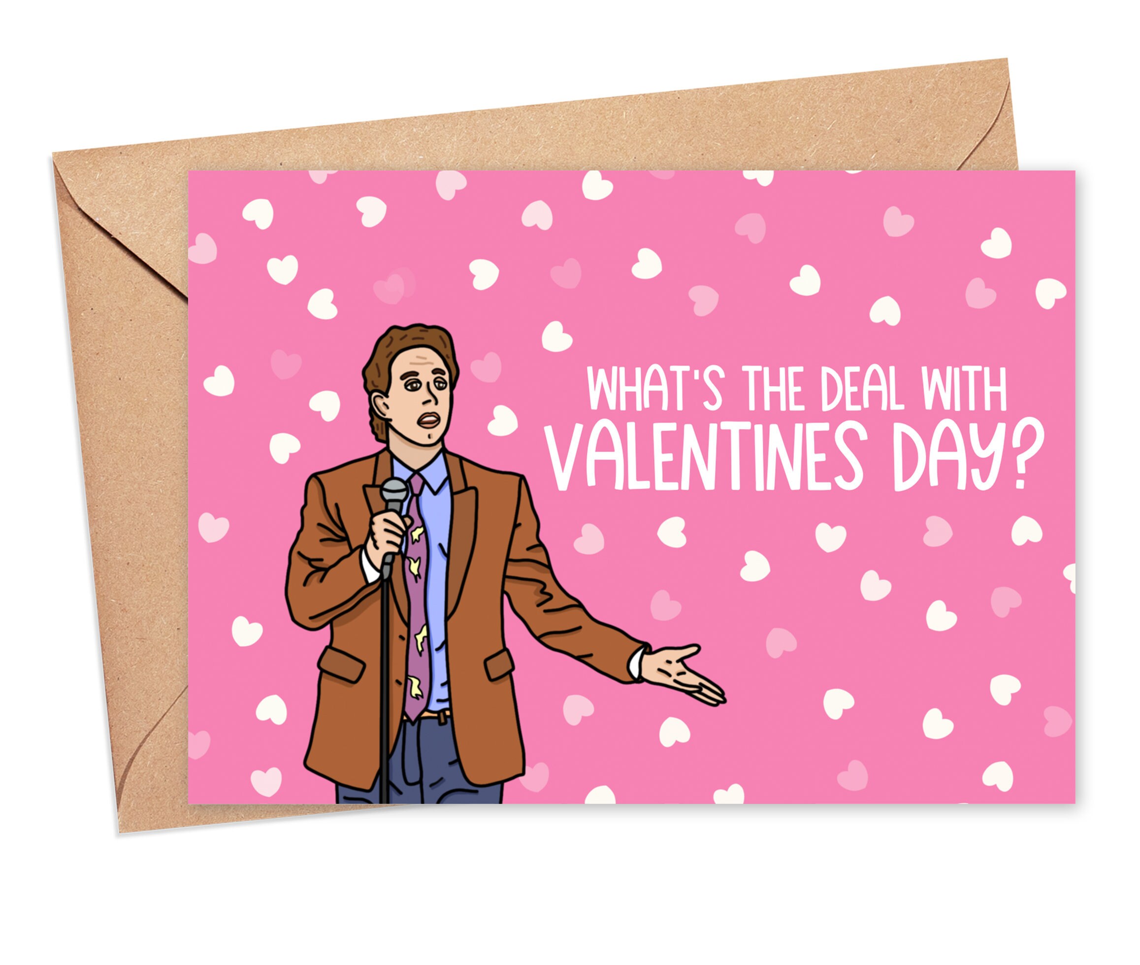 Funny Valentines Card for Husband Seinfeld Valentines Day - Etsy Canada Funny Valentines Card for Husband Seinfeld Valentines Day - Etsy Canada