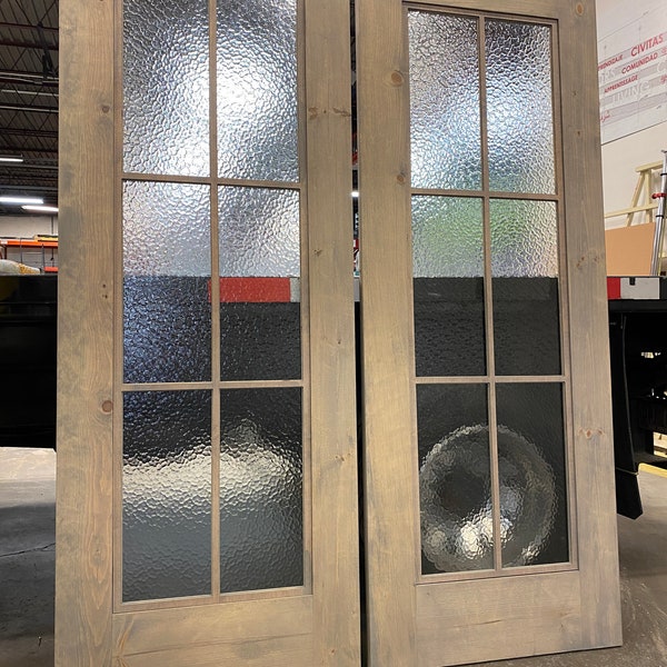 Glass Barn Door Etsy