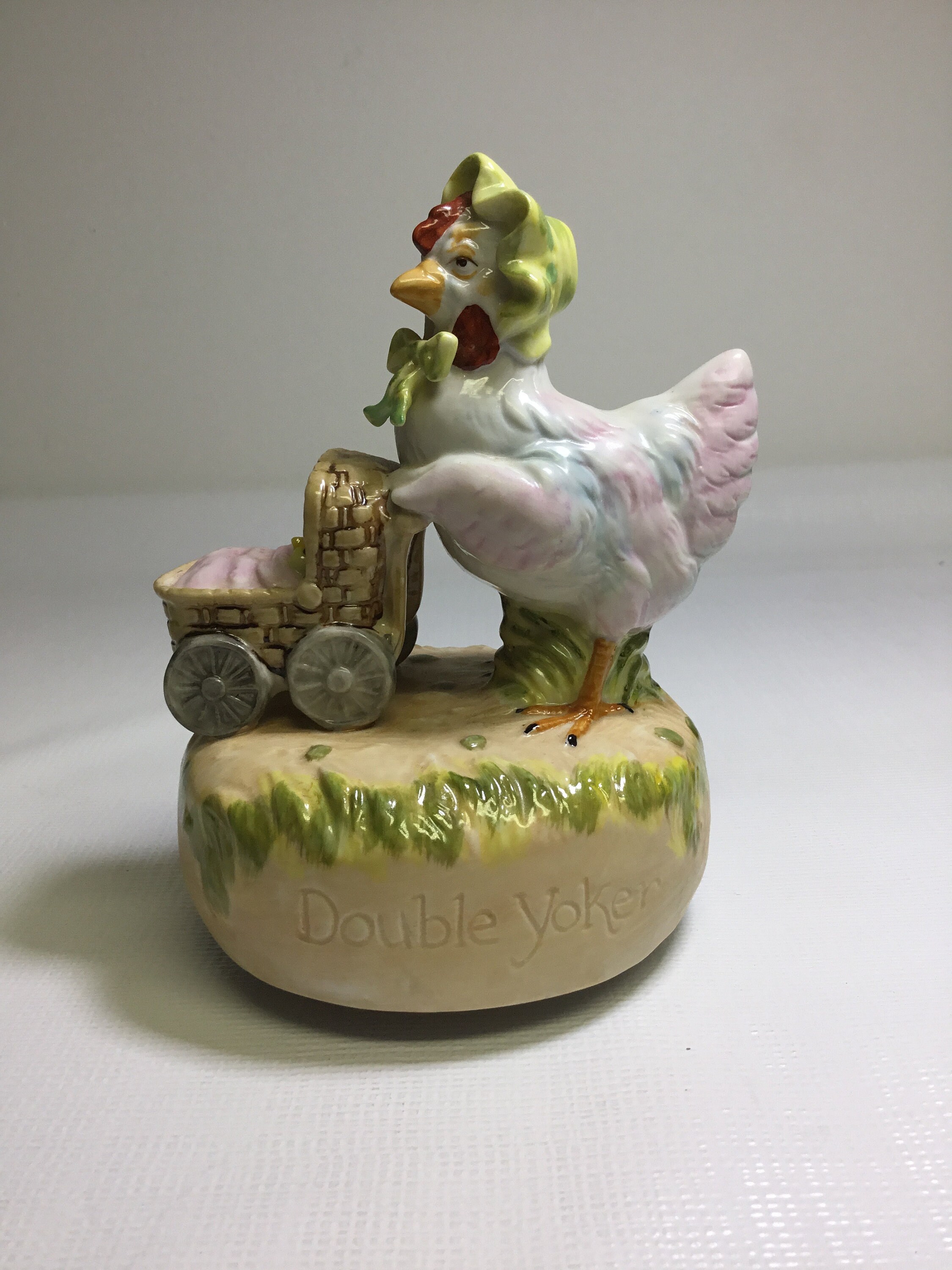 Vintage Musical Figurine double Yoker' by Schmid Etsy