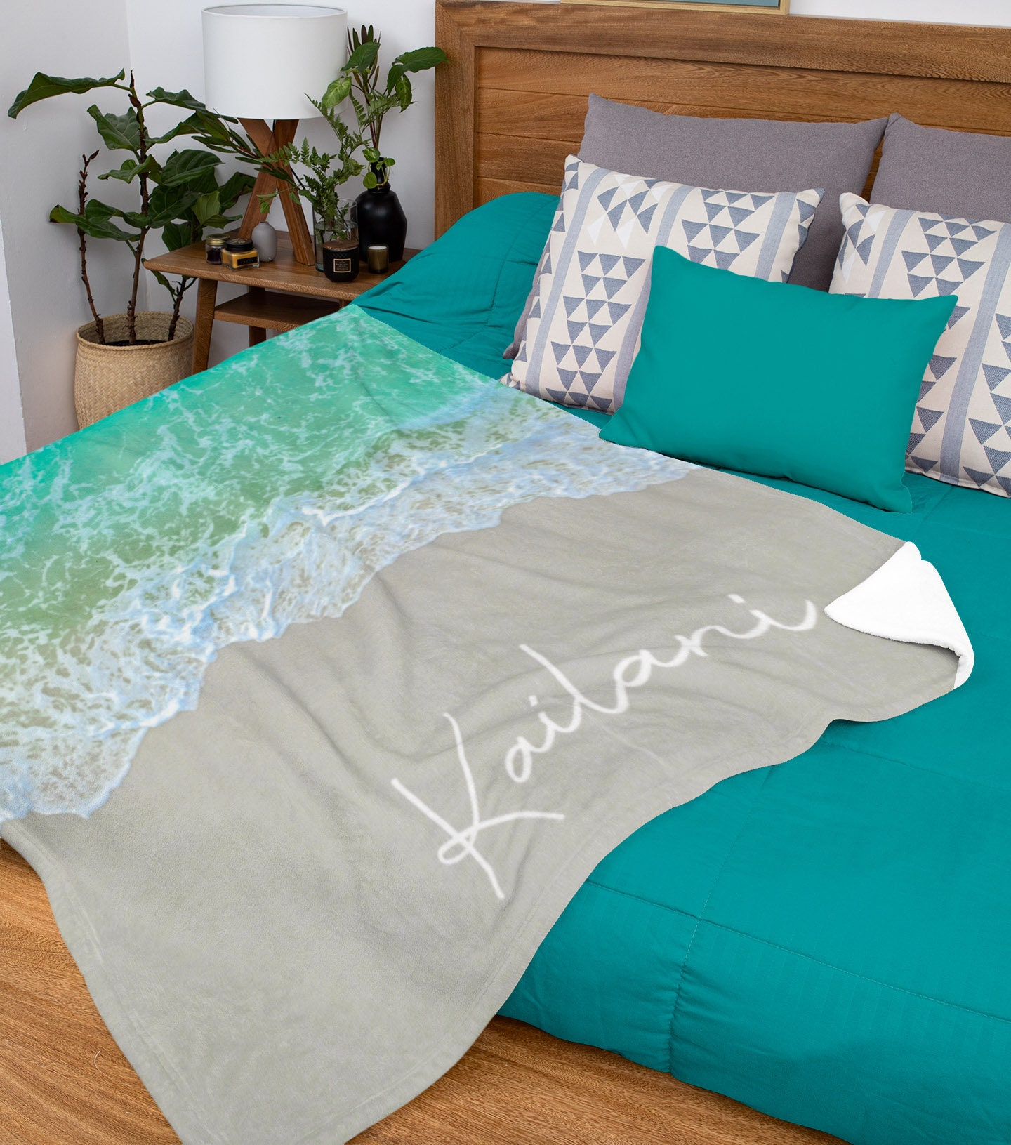 Reflections on Water View Blue Green Blanket for Couch, Super Soft Plush  Throw Blankets,Fur Blanket …See more Reflections on Water View Blue Green