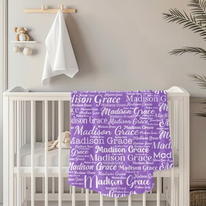 Personalized Baby Blanket, Custom Baby Blanket, Baby Girl Blanket, Baby Boy Blanket, Name Blanket, Kids Blanket, Personalized Baby Gift