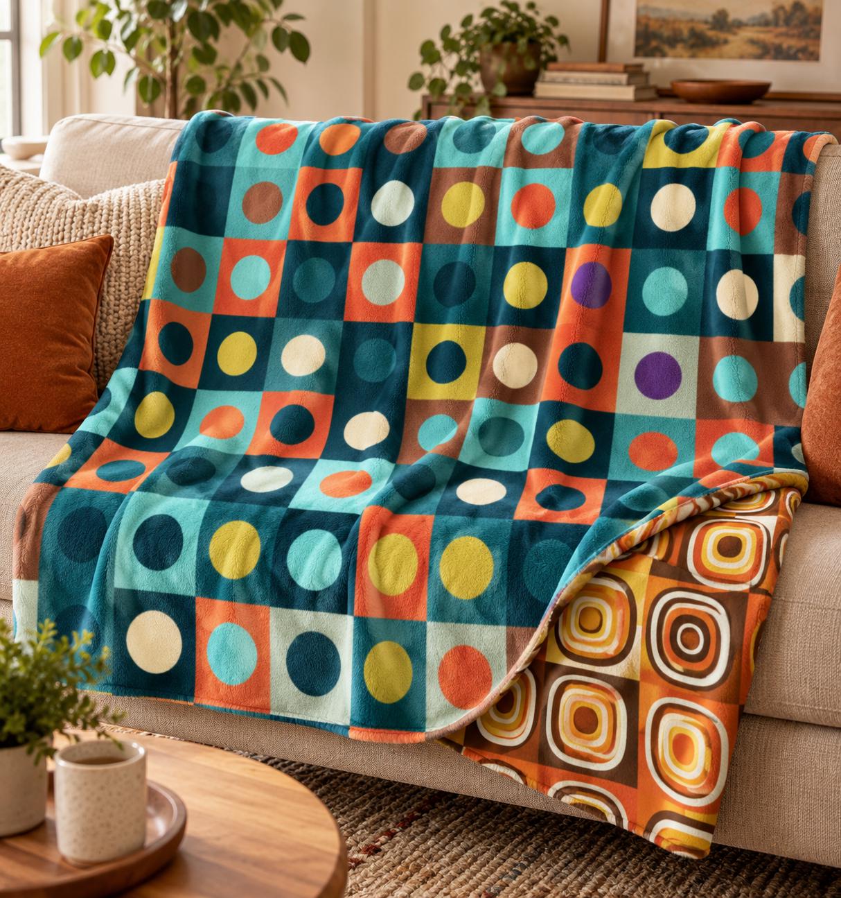 70s Picnic Blanket - Etsy
