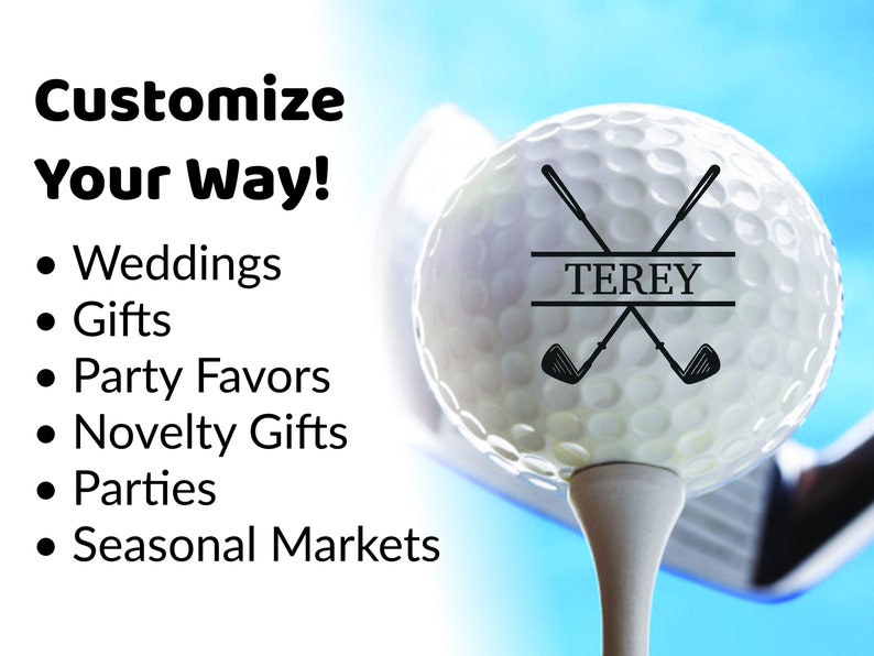 Custom Golf Balls,Golf Coach Gifts,Golf Dad Gift,Golfer Gifts,Golf Mom Gift,Player Gift,Personalized Golf Balls