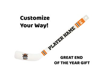 Custom 18 inch Mini Hockey Stick, Hockey Team Gift