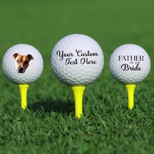 Custom Golf Balls,Golf Coach Gifts,Golf Dad Gift,Golfer Gifts,Golf Mom Gift,Player Gift,Personalized Golf Balls
