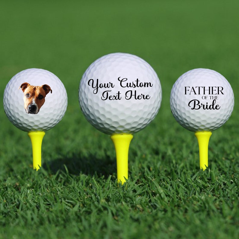 Custom Golf Balls,Golf Coach Gifts,Golf Dad Gift,Golfer Gifts,Golf Mom Gift,Player Gift,Personalized Golf Balls