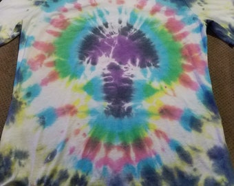 Mushroom tie dye