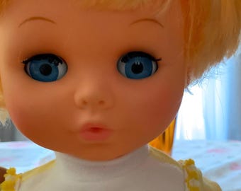 Boneca Vintage Eaton's Baby – Boneca Charmant Heart Canadense dos anos 1960 – Fabricada em Hong Kong – Caixa Original