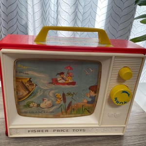 Vintage fisher price music box tv - Etsy 日本